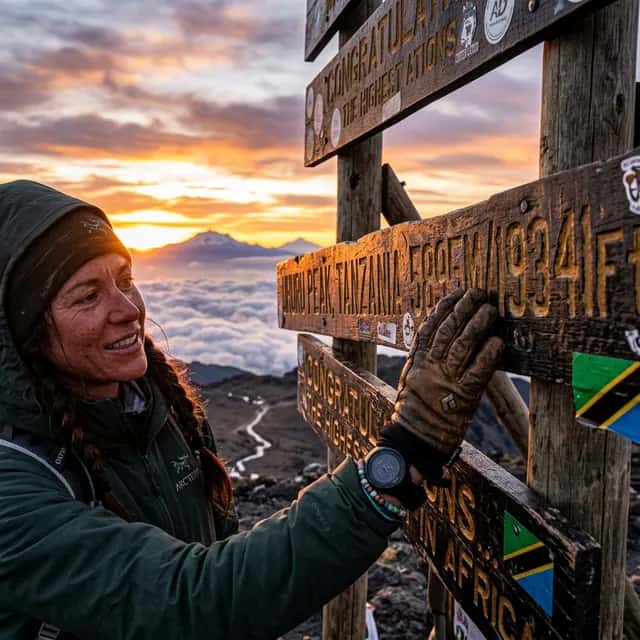Hiker Elena Rodriguez sharing their experience with KiliGo trek